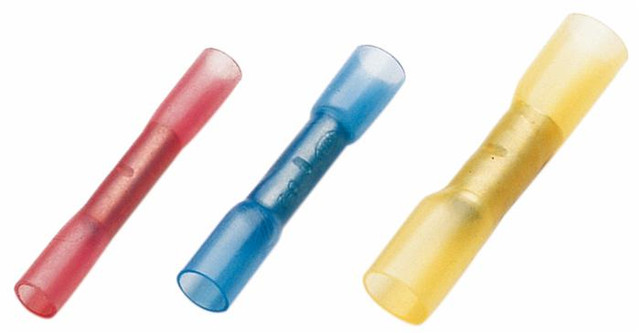 Terminale isolato termoretraibile blu - Ama