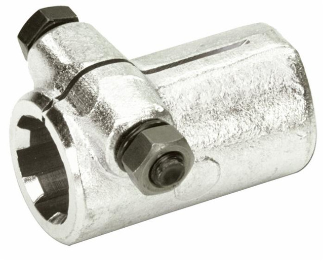 Bussola scanalata con bullone e profilo interno 1"3/8 con 6 scanalature e lunghezza 130mm - Ama