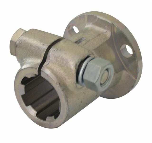 Mozzo scanalato Ø 68mm con profilo interno 1"3/8 con flangia e lunghezza 80mm - Ama