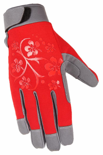 Guanti da giardinaggio rossi taglia XL - Ama