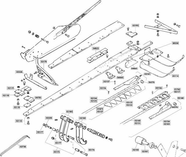 Testa lama per dentiera adattabile Gaspardo 21120259 per barra falciante FB940 - Ama