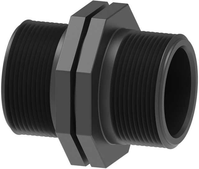 Nipplo passaparete bulkhead Arag g 1 1/2" lungo 88 mm - Arag