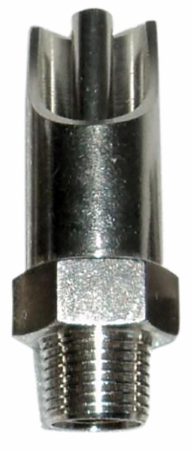 Abbeveratoio suini acciaio e ottone Ø 25mm filetto M1/2" - Ama