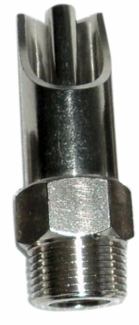 Abbeveratoio suini acciaio e ottone Ø 25mm filetto M3/4" - Ama