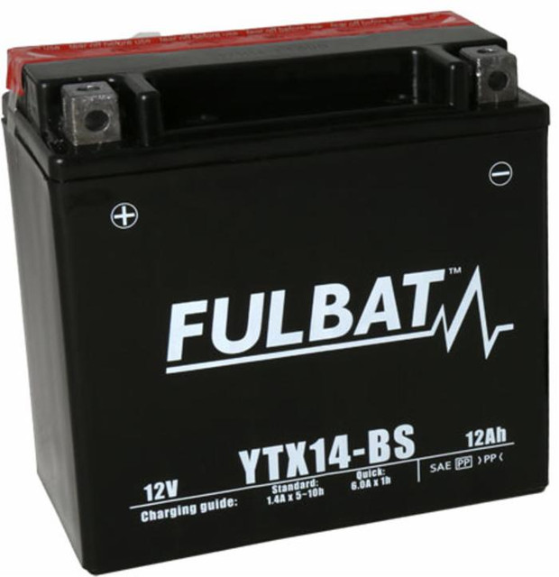 Batteria Fulbat per trattorini tagliaerba da 12V 12Ah con acido - Fulbat