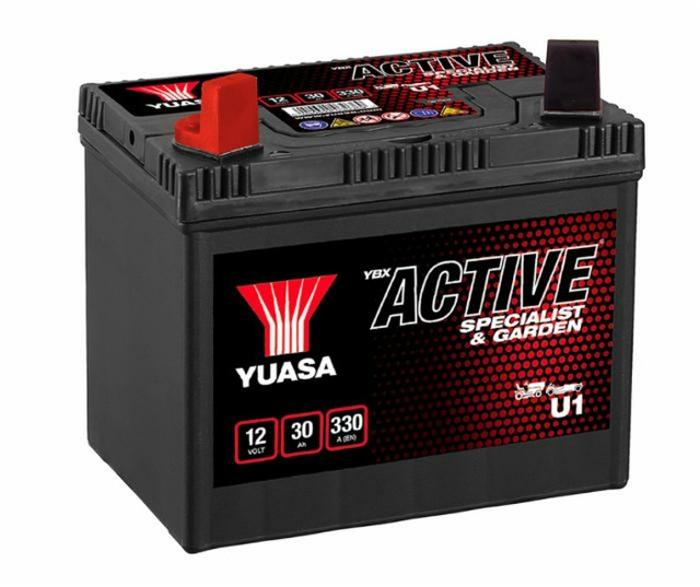 Batteria Yuasa 12V 30Ah spunto 330A 194x126x183mm polarità sx - Yuasa