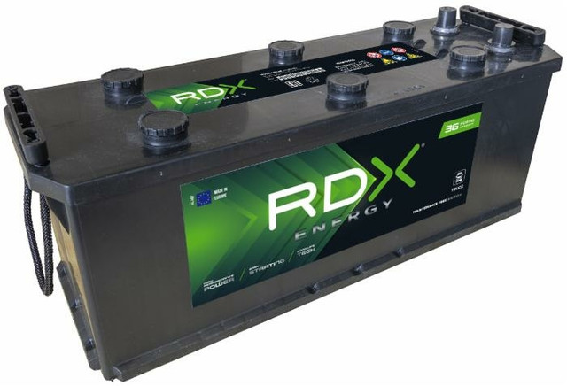 Batteria RDX destra 12V 135AH 800A 509x175x204mm - RDX