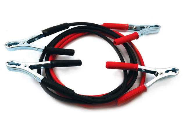 Cavo d'avviamento batteria in rame 120A sezione 25mm² lunghezza 2500mm - Ama