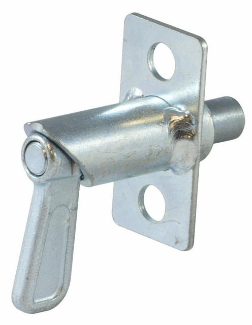 Chiusura zincata a molla con piastra verticale - Ama