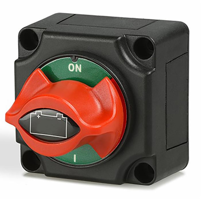 Interruttore staccabatteria 12-24V con maniglia rotativa - Ama