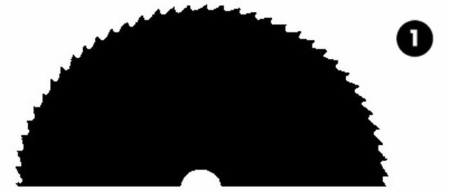 Disco sega circolare Ø 500 sp,2,5 foro 30 - Ama