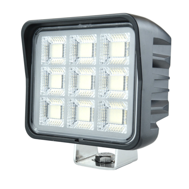 Faro lavoro LED Ama 10-30V DC quadrato 144W 11520 LM - Ama