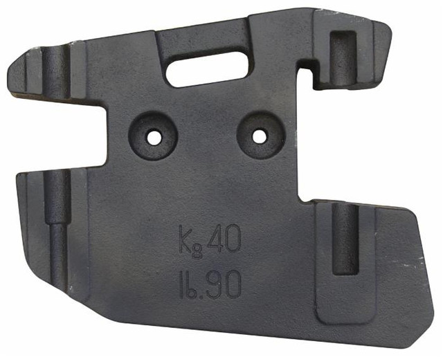 Zavorra da 40 kg adattabile al rif,0,96929,40,0/10 - Ama