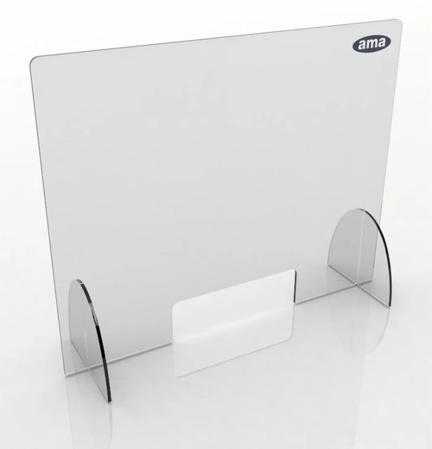 pannelli divisori protettivi 900x650 3mm base 5mm - Ama