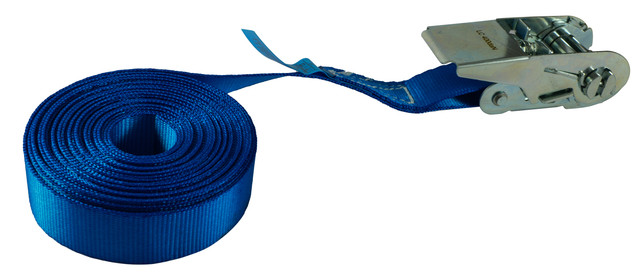 Fascia ad anello in poliestere con cricchetto 5 m 25 mm 800 dan - Ama