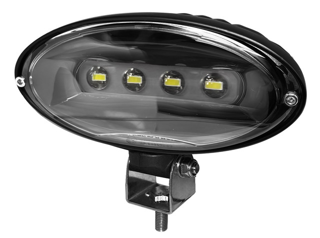Faro lavoro a LED ovale, 10-30 V 40-68W 8840LM. Fascio di luce ampio (90°) - Ama
