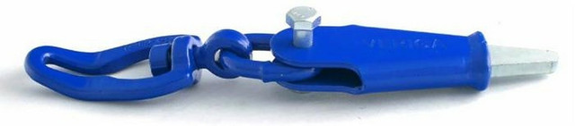 Capocorda girevole G100 per fune con gancio girevole per attacco catena Ø 8/10mm - No brand