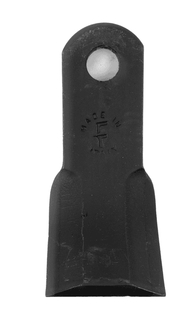 Coltello a Y lunghezza 130mm altezza 40mm e foro con Ø 16,5mm - Ama