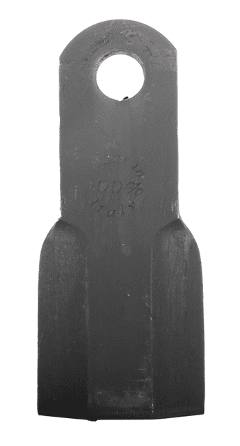 Coltello per trincia adattabile Ferri lunghezza 130mm foro Ø 16,5 - Ama