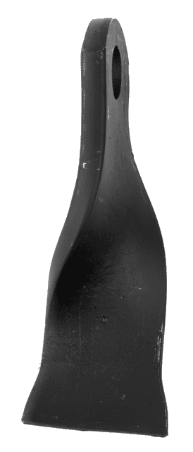 Dente per trincia girato lunghezza 160mm piatto 50x10 - Ama