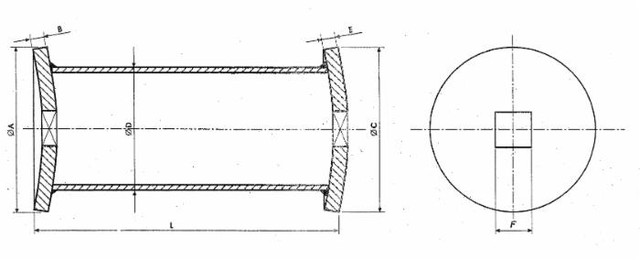 Distanziale 5C4012 foro quadro 33mm per frangizzolle - Ama