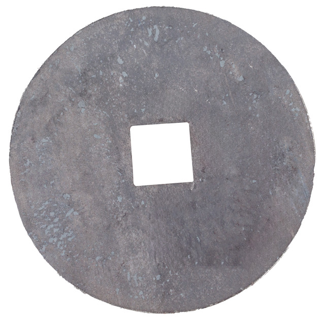 Flangia 135X10 foro quadro 26mm concava - Ama