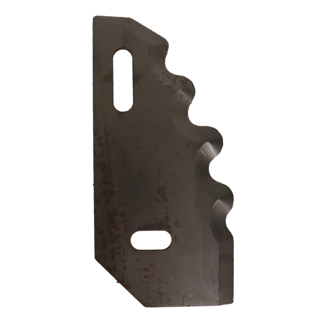 Coltello sinistro per carromiscelatore 189x90x5mm adattabile a Sgariboldi, Giglioli, Storti - Ama