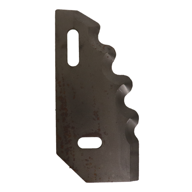 Coltello sinistro per carromiscelatore 189x90x5mm adattabile a Sgariboldi, Giglioli, Storti - Ama