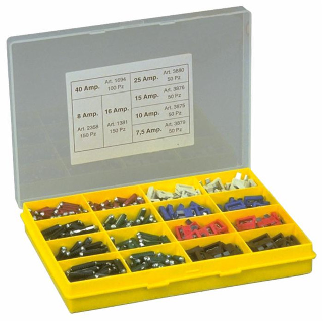 Assortimento fusibili bilama e siluro - Ama