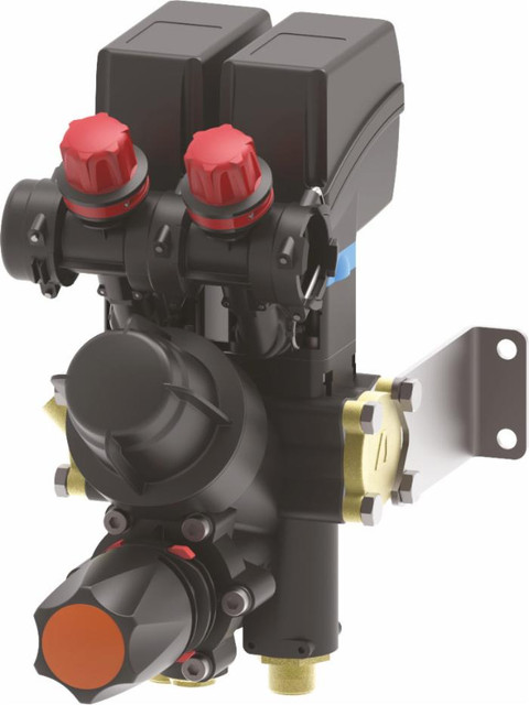 Gruppo comando compatto atomizzatori 2 vie 40 bar adattabile a a riferimento 881E14202 - Arag