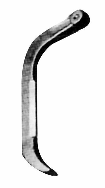 Ancora tiller media spessore 20mm altezza 470mm - Ama