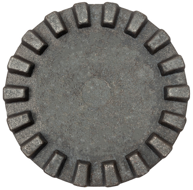 Piastra dentata per ruspa livellatrice Ø 186mm senza foro - Ama