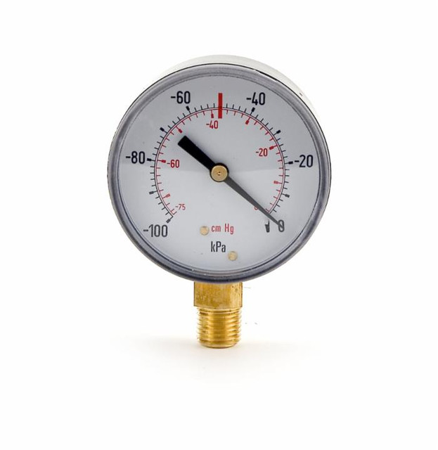 Vuotometro per mungitrici con scala 0-76 bar - Ama