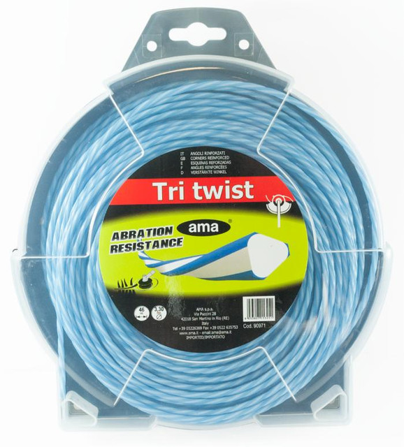 Filo decespugliatore Tri Twist Ø 4mm bobina da 34m - Ama
