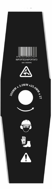 Disco decespugliatore a 2 denti diametro 300 - Ama