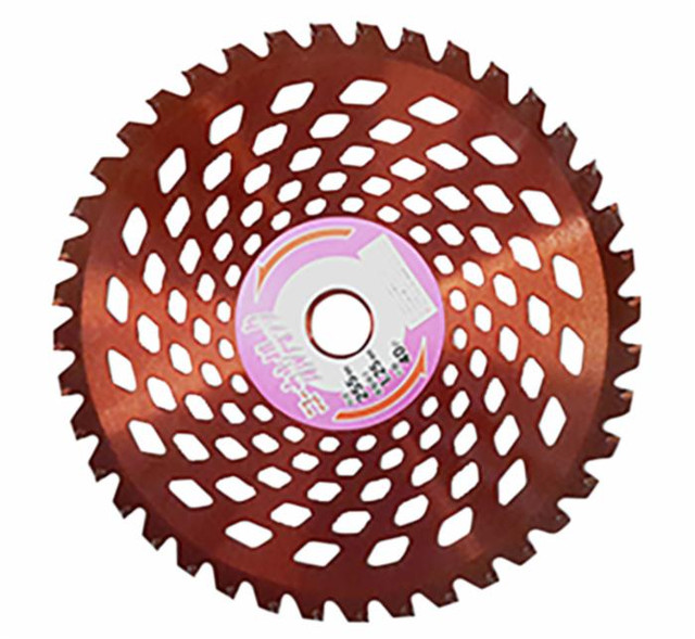 Disco decespugliatore con 40 placchette in tungsteno - Altissima qualità - Ama