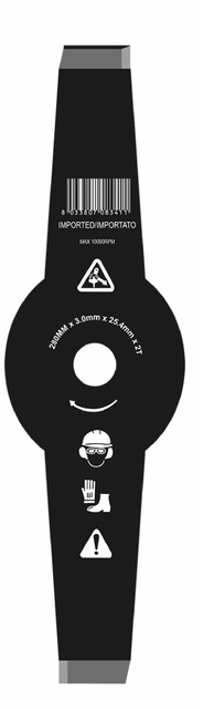 Disco decespugliatore curvo per mulching - 280 - Ama