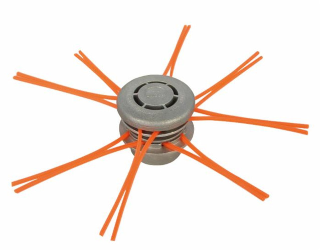 Testina spollonatrice per decespugliatore taglio a 2 livelli in alluminio - Ama