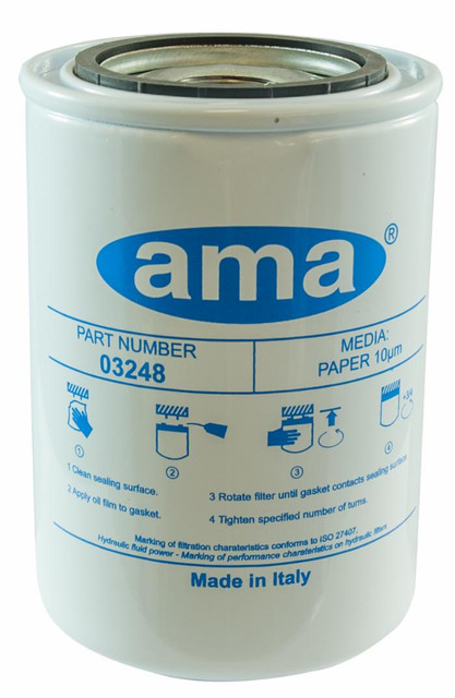 Cartuccia filtro spin-on 125µ 1”1/4" - Ama Refluid