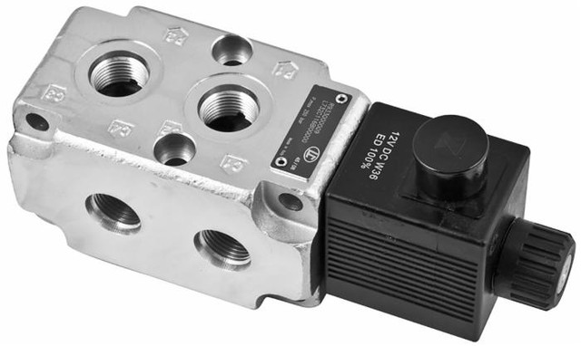 Deviatore elettrico modulare a 6 vie da 3/8" 12VDC - Bosch Rexroth