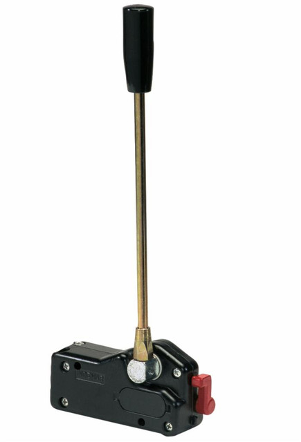 Leva telecomando singola con blocco centrale per cavi ad occhio - Ama Refluid