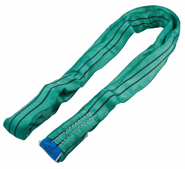 Fascia di sollevamento ad anello Ama gialla con portata di 3000kg e lunghezza 3m - Ama