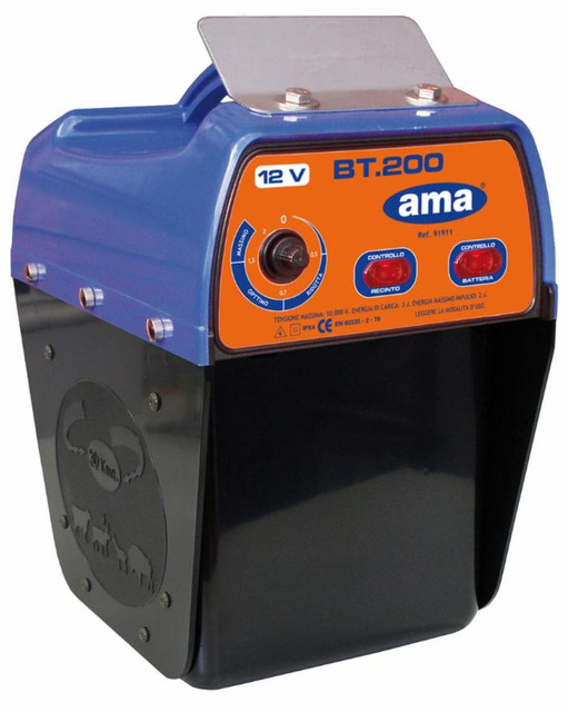 Elettrificatore a batteria 9/12/230 V BT200 - Ama