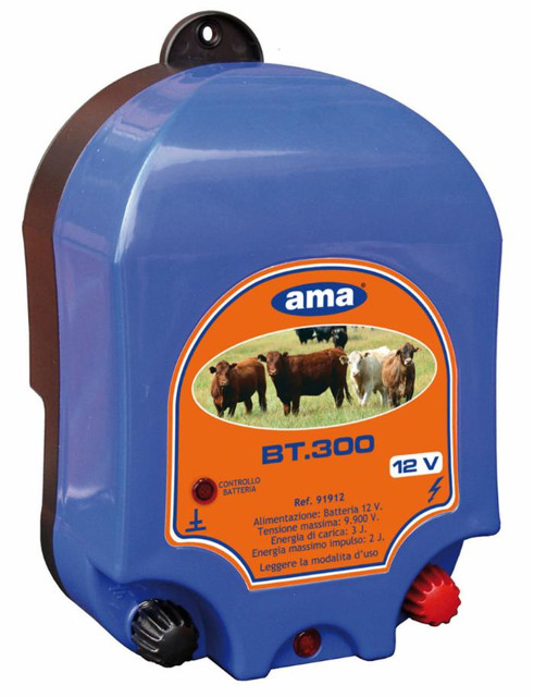 Elettrificatore BT300 con alimentazione 12/230V - Ama