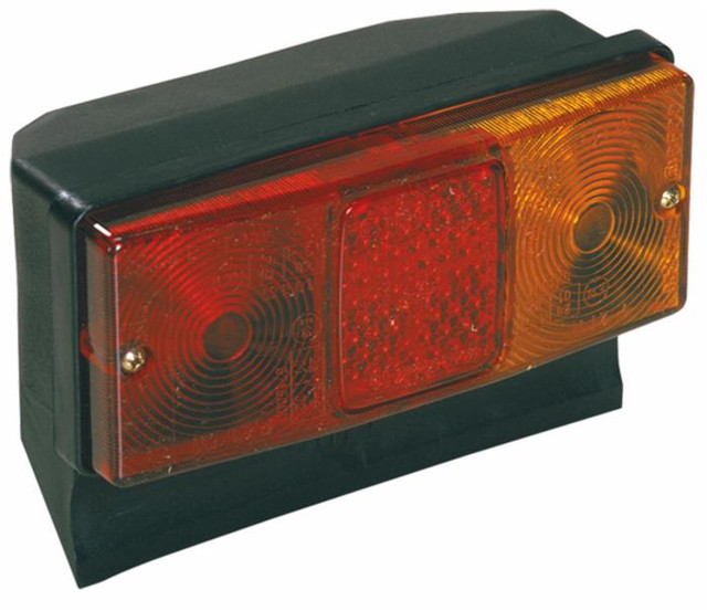 Fanale posteriore alogeno destro Cobo 160x67mm 4 funzioni luminose - Cobo