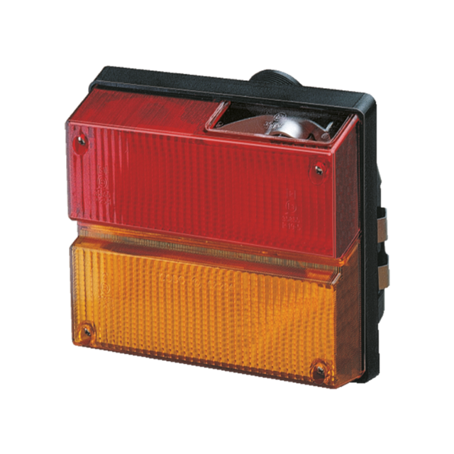 Fanale posteriore alogeno destro 188x140mm 3 funzioni luminose - Cobo