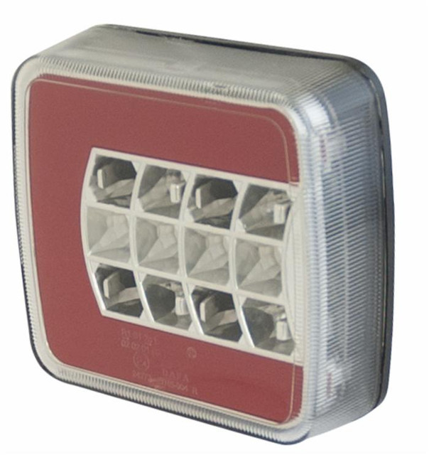 Fanale posteriore dx LED  106,5x98x35mm - Ama
