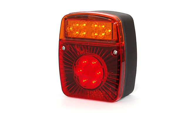 Fanale posteriore LED dx 12-24V 121x56x101mm - Ama