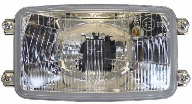 Fanale anteriore asimmetrico 3 luci Cobo 165x93mm - Cobo