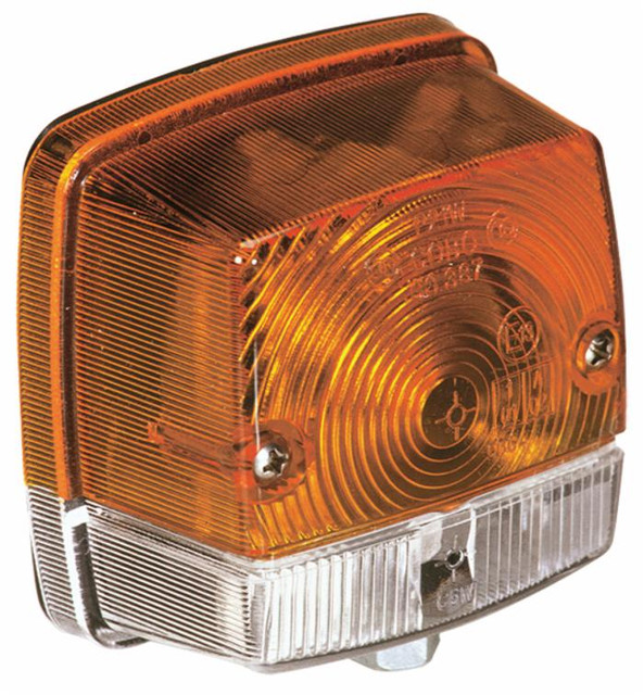 Fanale anteriore dx-sx di direzione e posizione 84x83mm - Ajba